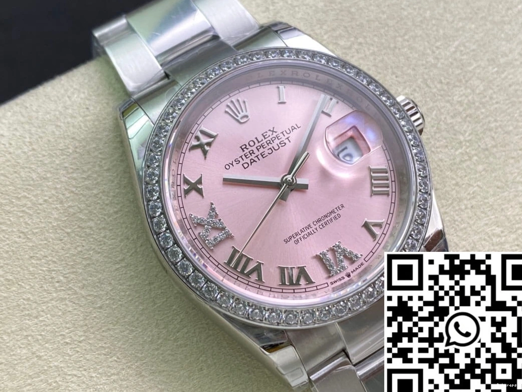 751 Diamond-set Affordable Rolex EW Factory Datejust M126284RBR-0024 Dial 0726